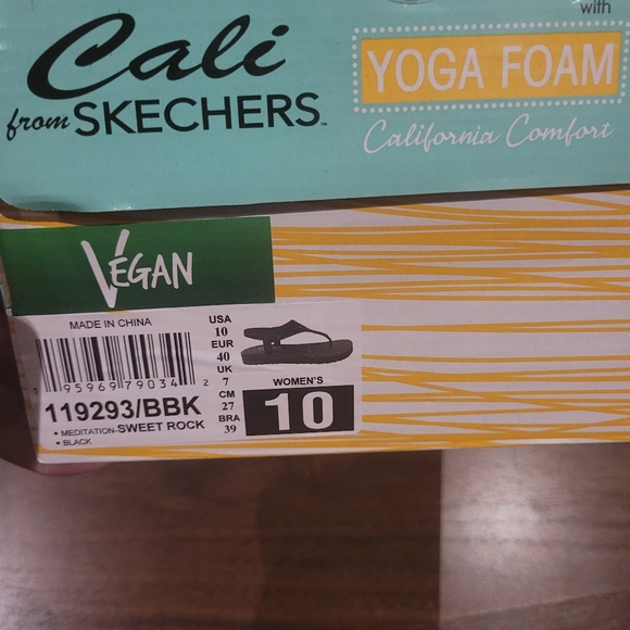 Skechers Cali thong sandals size 10 - Picture 5 of 5